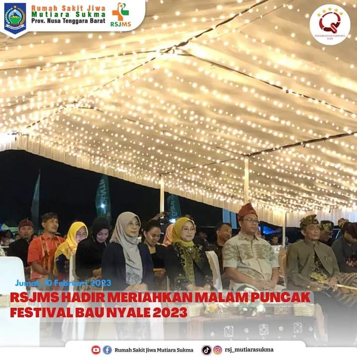 RSJMS HADIR MERIAHKAN MALAM PUNCAK FESTIVAL BAU NYALE 2023